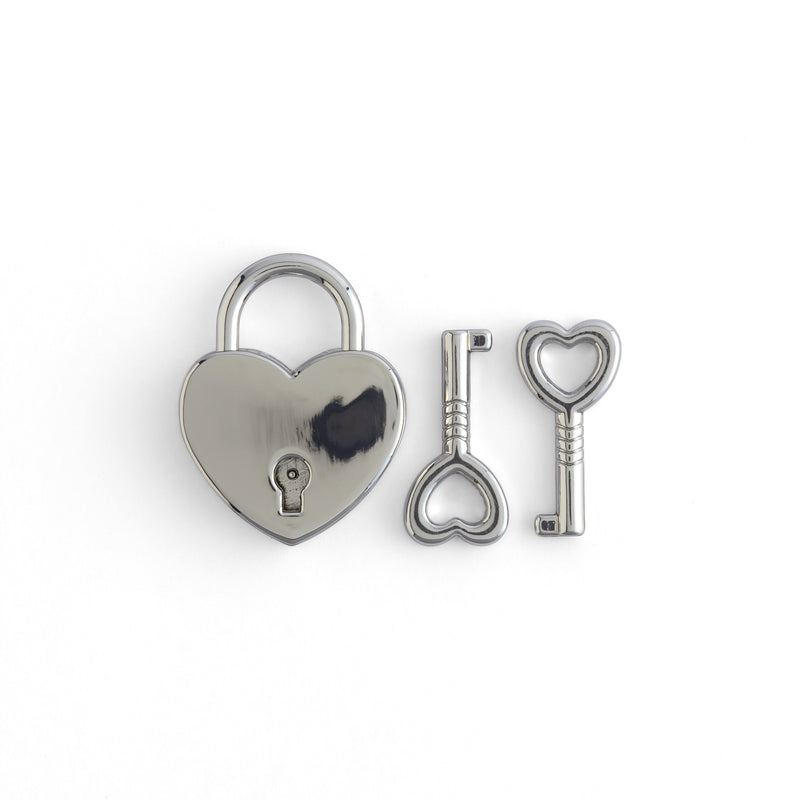 Heart Padlock Set