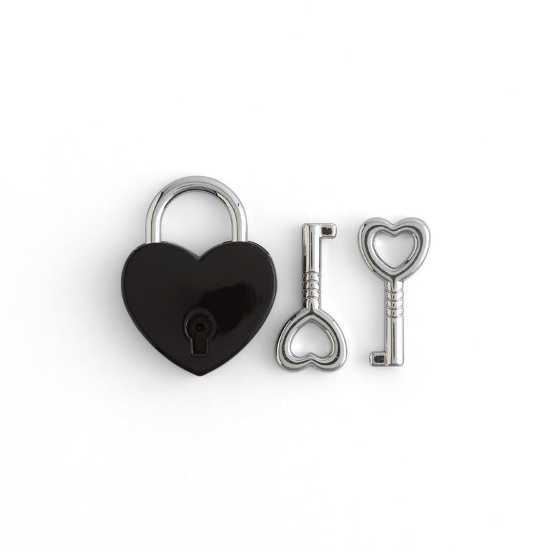 Heart Padlock Set
