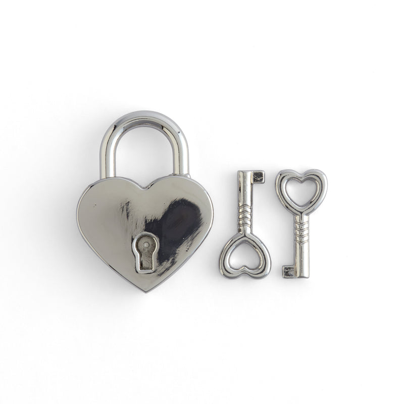 Heart Padlock Set