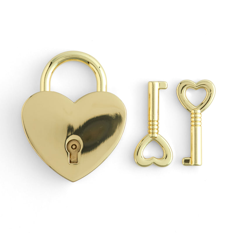 Heart Padlock Set