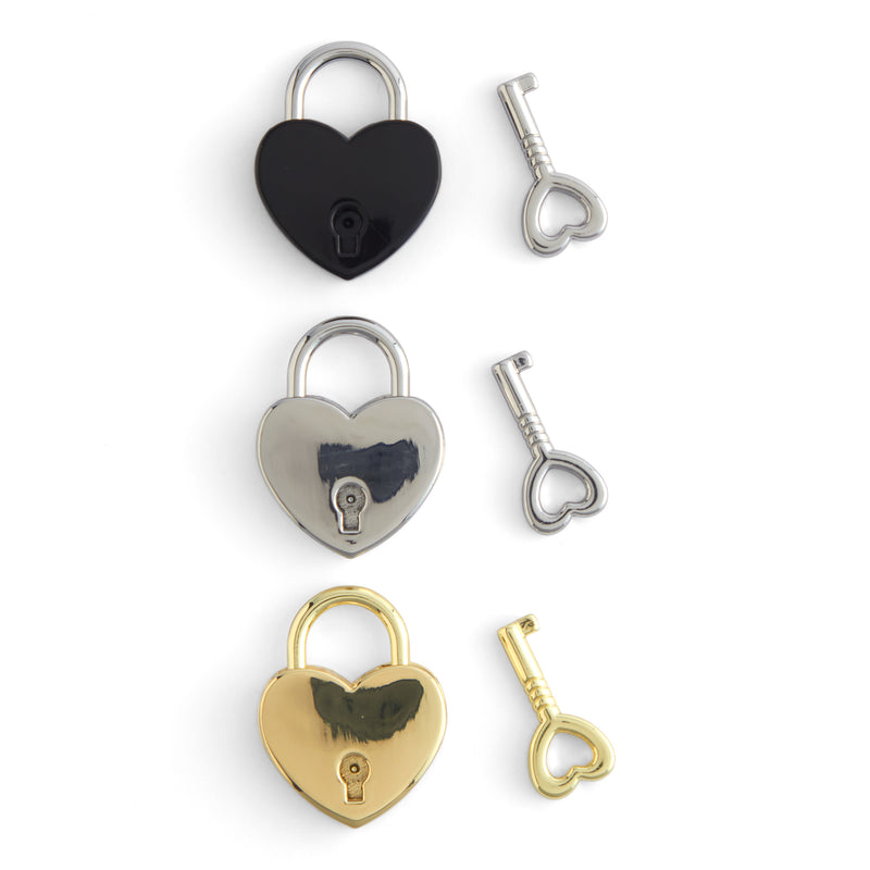 Heart Padlock Set