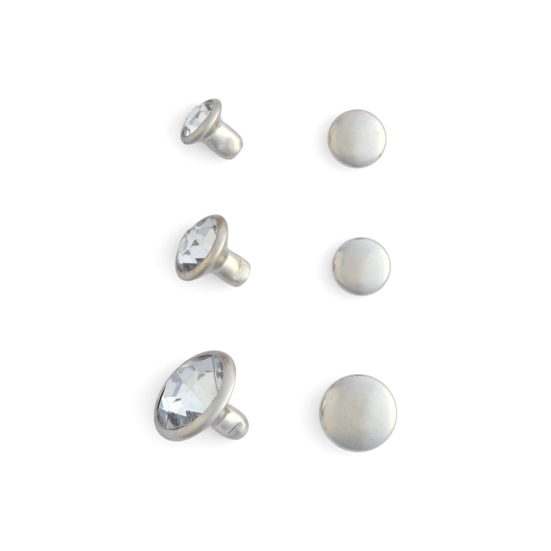 Rivets en cristal synthétique