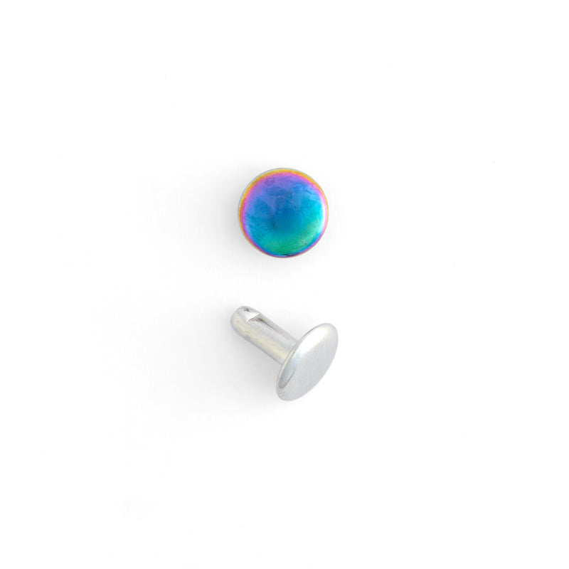 Double Cap Rivets 100 Pack