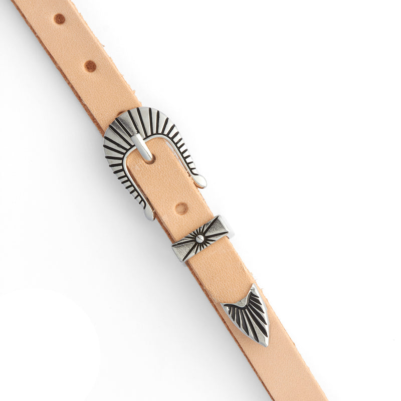 Southwest Decorative Hatband Buckle Set