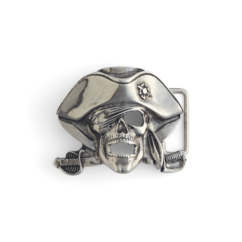 Pirate Skull Trophy Buckle