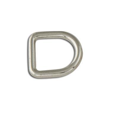 Anillos en D sólidos decorativos