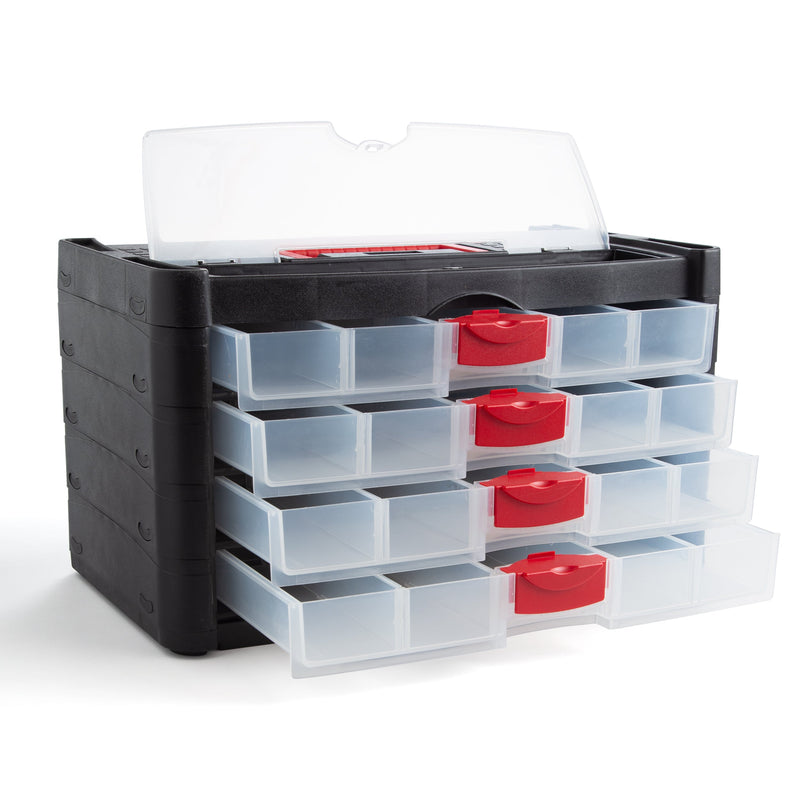 Stackable 4-Drawer Storage Chest