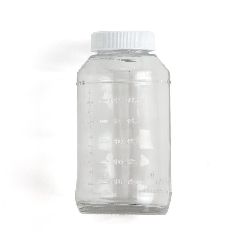 Bocal en verre Preval avec couvercle