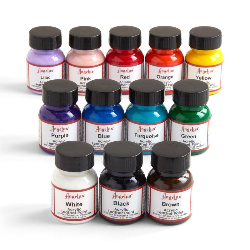 Set de Pinturas para Cuero Bestsellers Angelus