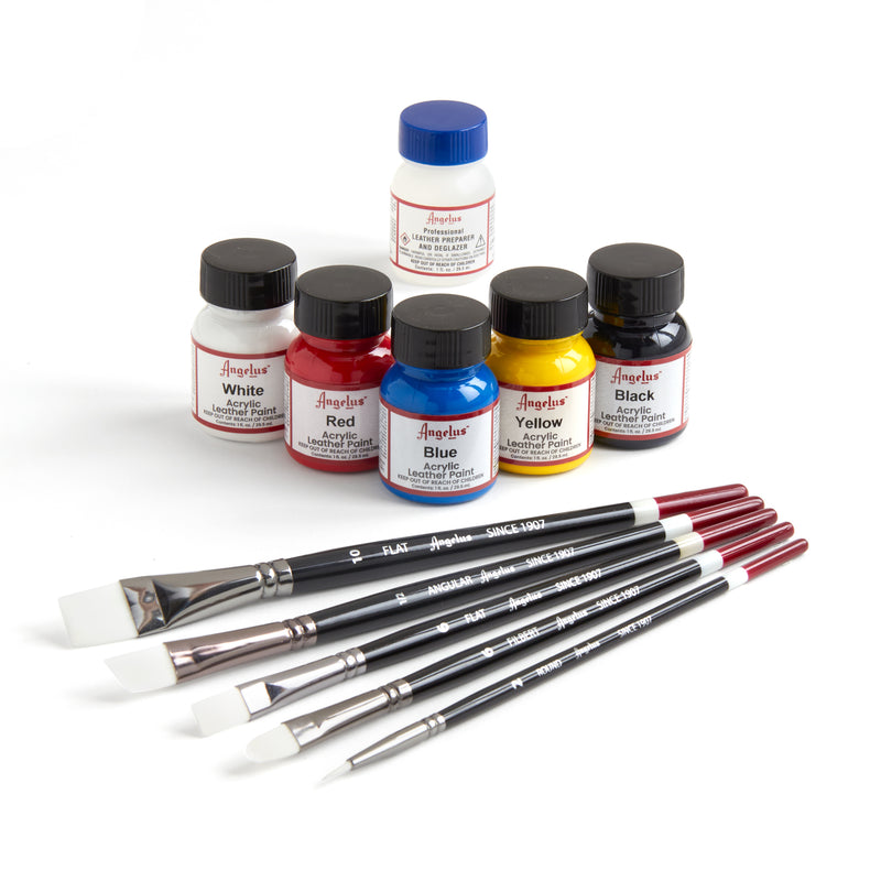 Angelus Leather Paint Basics Kit