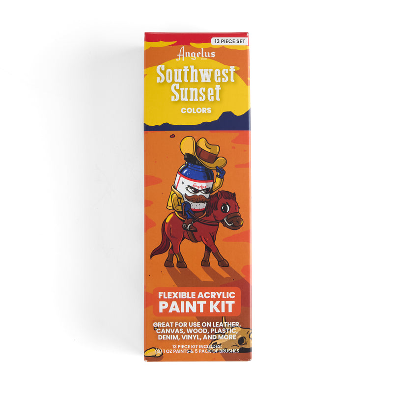 Set de Pinturas de Cuero Angelus Suroeste Atardecer