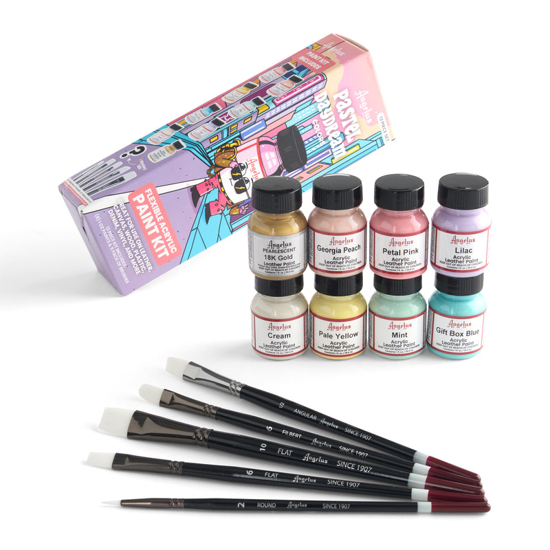 Angelus Pastel Daydream Leather Paint Set