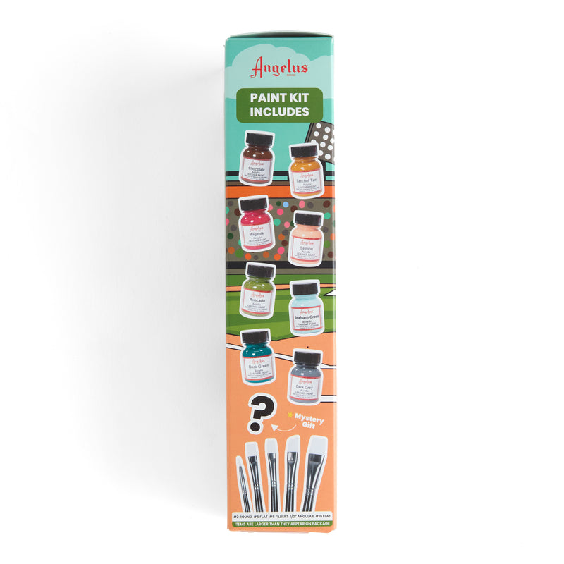 Angelus Vintage Baseball Leather Paint Set