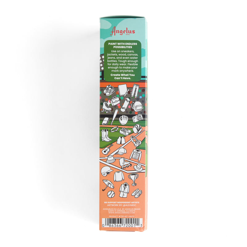 Angelus Vintage Baseball Leather Paint Set
