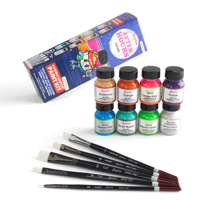 Angelus After Hours Leather  Paint Set