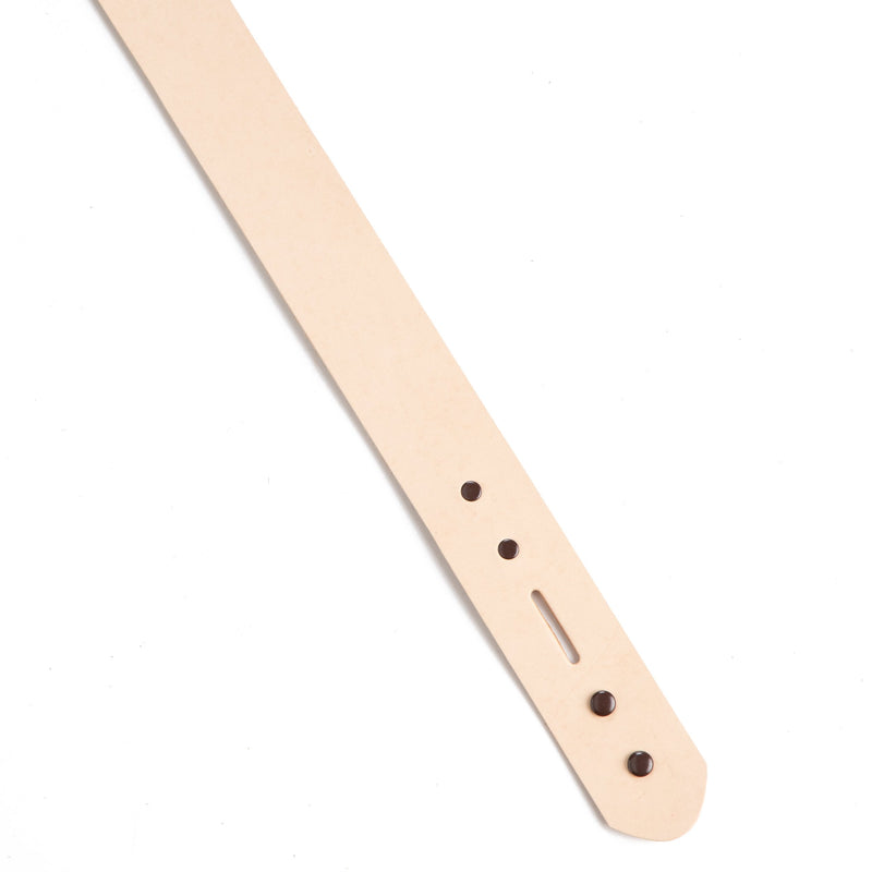 Cinturón de artesano en blanco