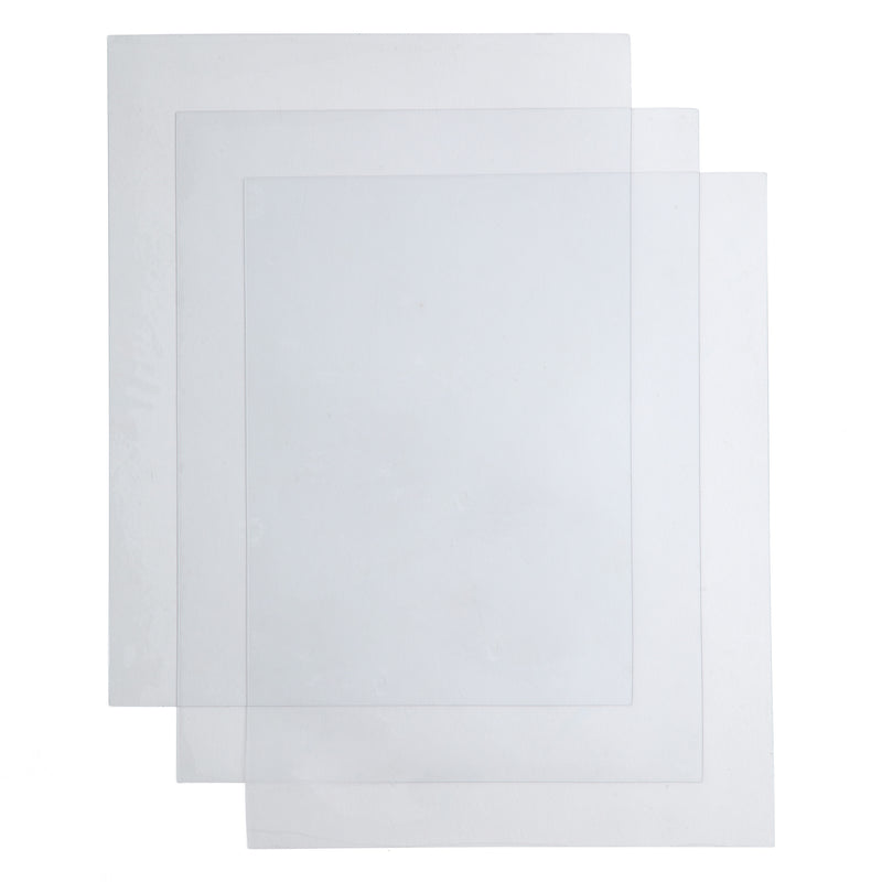 Clear Plastic Sheets 3 Pack