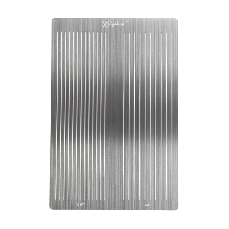 Gabarit de découpe de franges en acier inoxydable