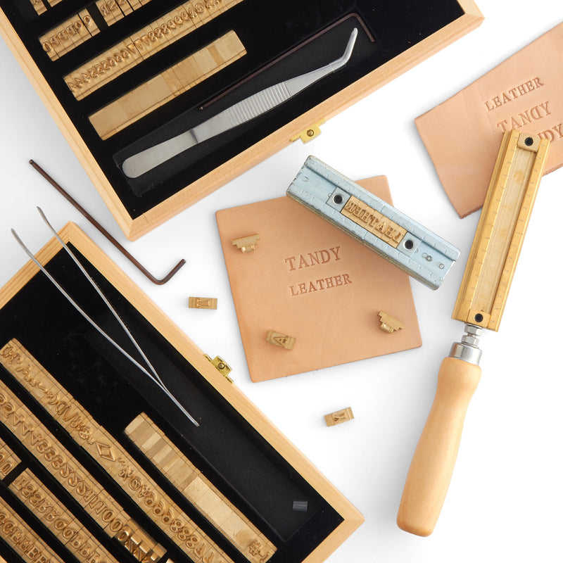Jeu d'empreintes en laiton TandyPro®
