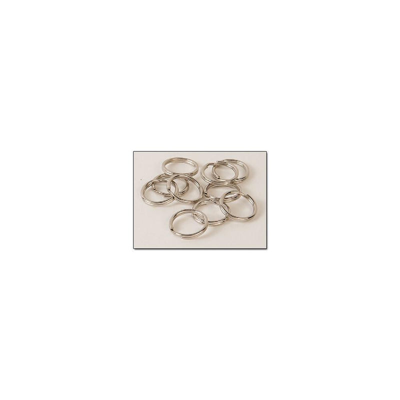 Anillos divididos sin níquel, paquete de 10