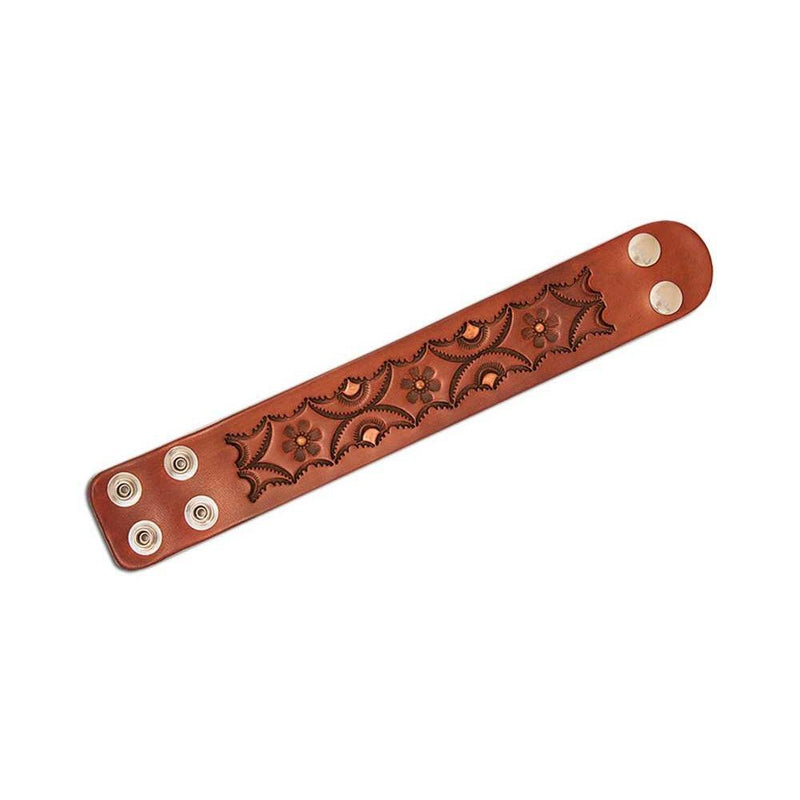 Pulseras de cuero ajustables