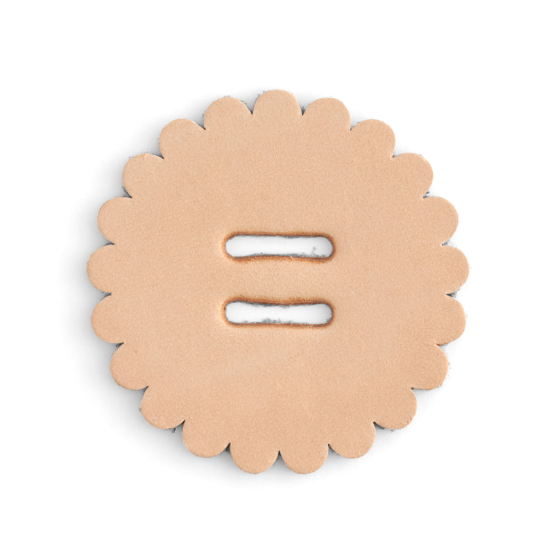 Leather Concho