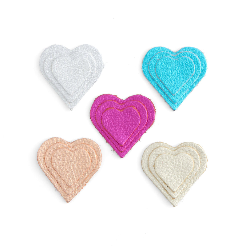 Mini Formas de Corazón Paquete de 60 - VENTA FINAL