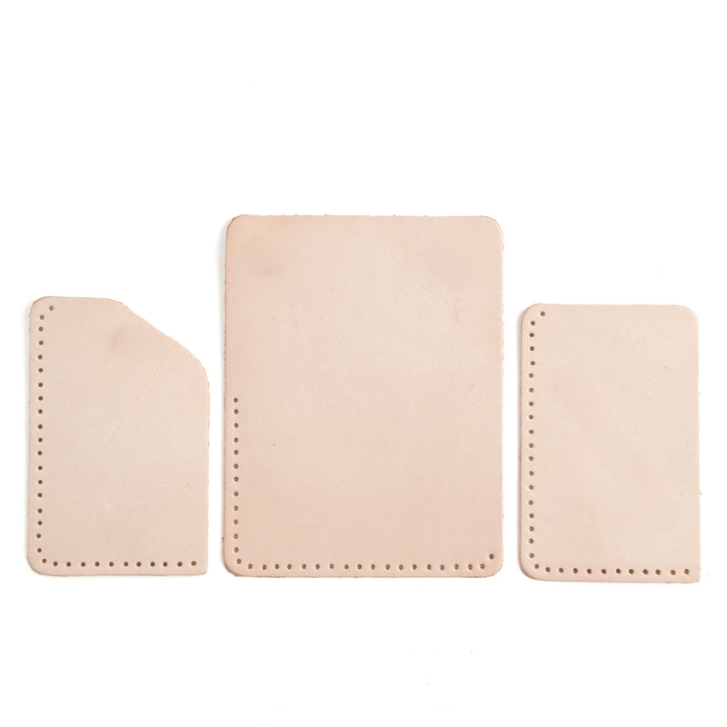 Étui à cartes Snap en cuir, paquet de 10