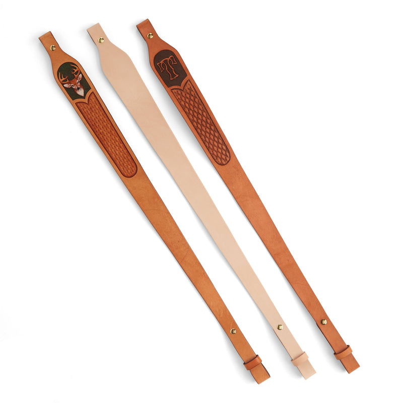 Bretelle de Fusil en Cuir Lot de 10