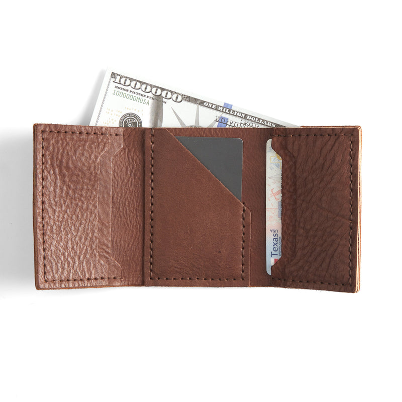 Bison Tri-Fold Wallet Kit