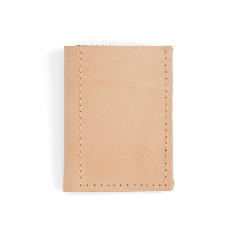 Cartera minimalista clásica de piel, paquete de 10