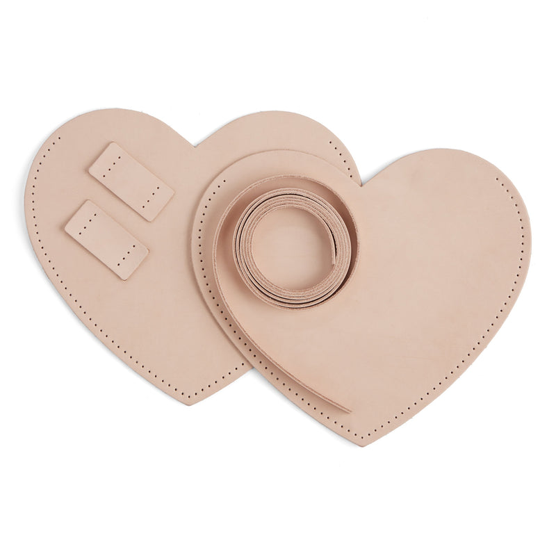 Bolso Bandolera Corazón Piel Pack de 10