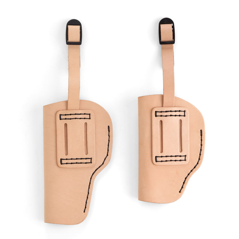 Funda de cuero semiautomática Bullseye, paquete de 10