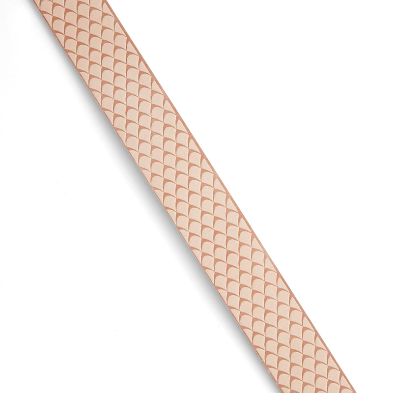 Flanelle de ceinture gaufrée festonnée