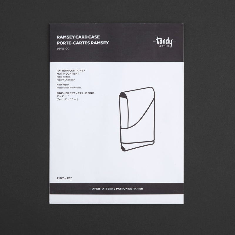 Patron de porte-cartes Ramsey (papier) - VENTE FINALE