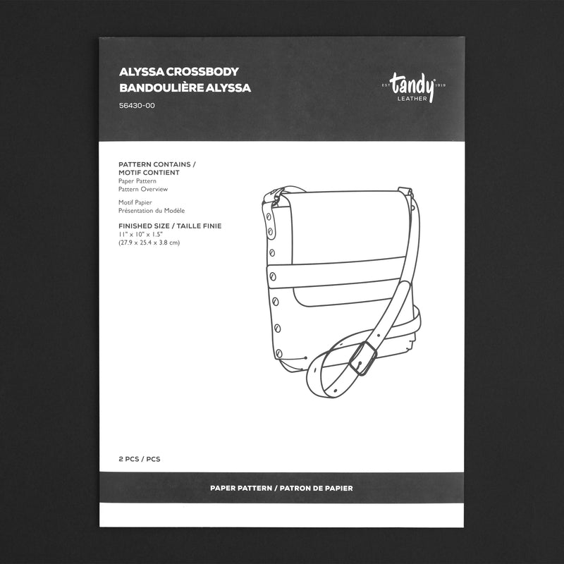 Patrón Impreso Alyssa Crossbody - VENTA FINAL