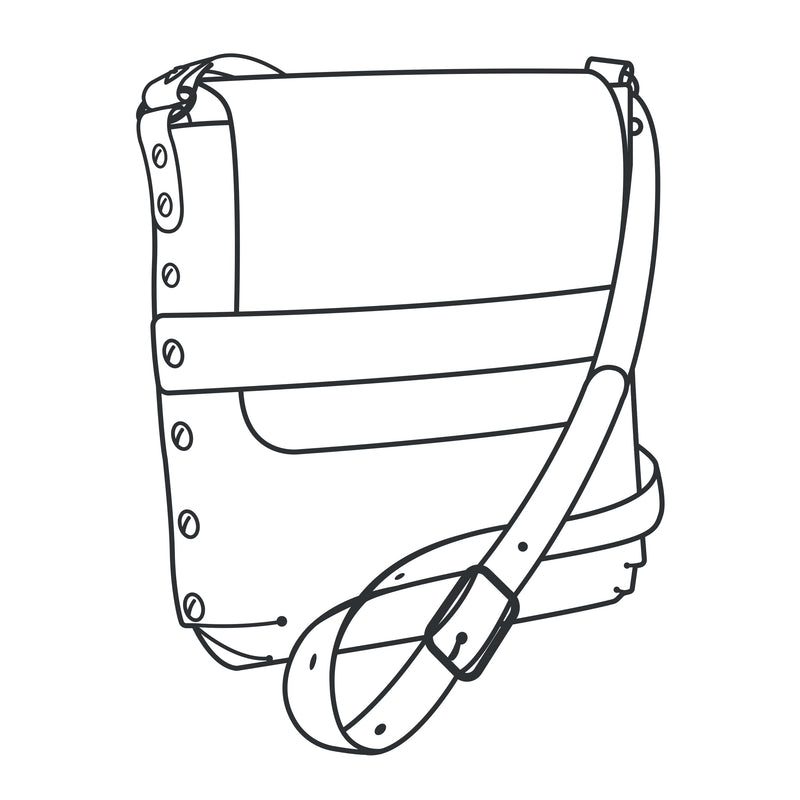 Patrón Impreso Alyssa Crossbody - VENTA FINAL