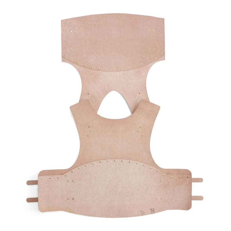 Patrón de papel de armadura de pecho