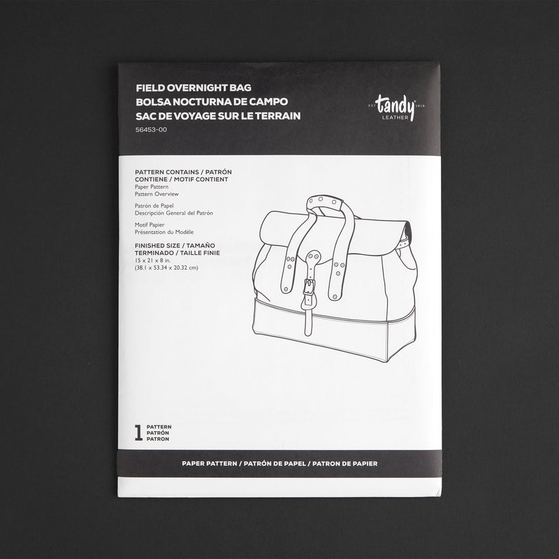 Patrón de papel para bolsa de noche Field