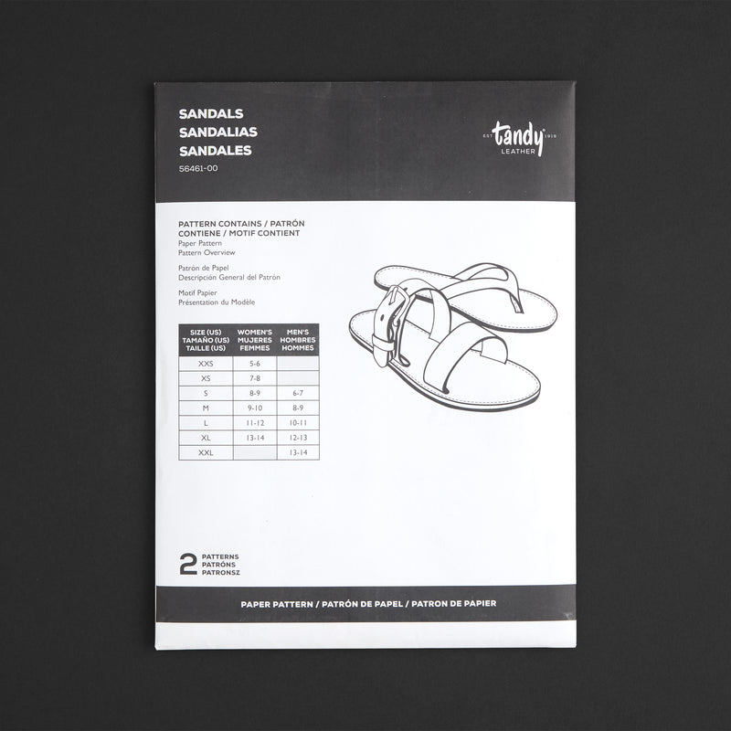 Sandal Paper Pattern