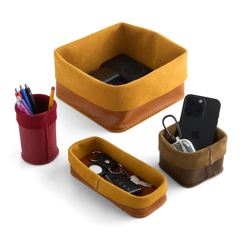 Patrón de papel del set organizador con puños