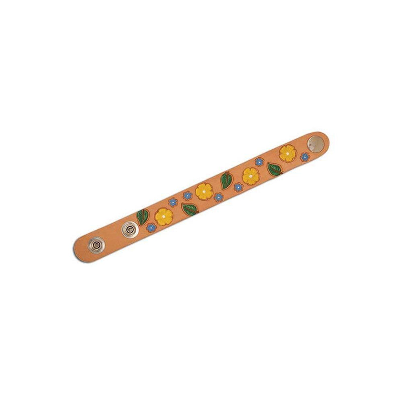 Pulseras de cuero ajustables