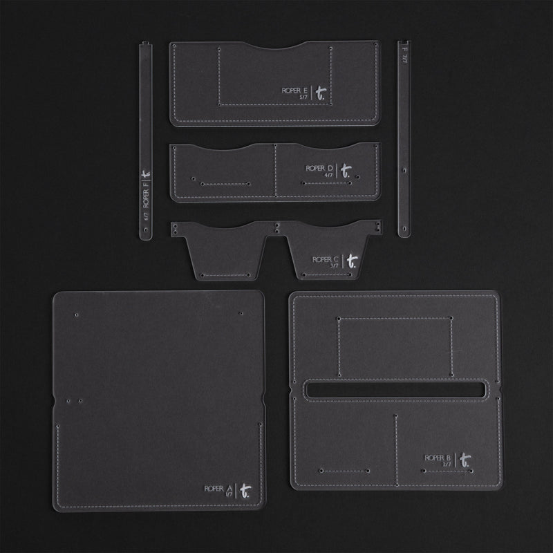 Modèle acrylique Roper Snap Wallet