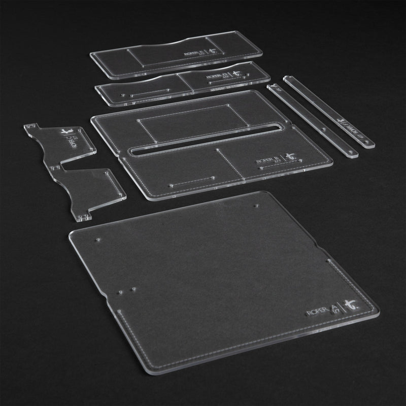 Modèle acrylique Roper Snap Wallet