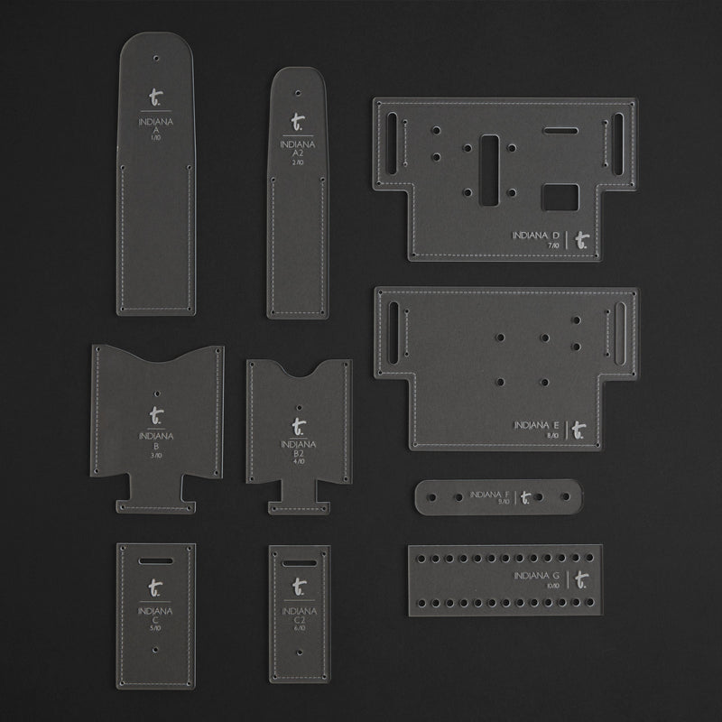 Indiana Tool Belt Acrylic Template