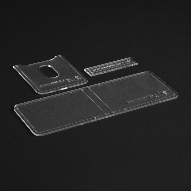 Dillon Money Clip Acrylic Template