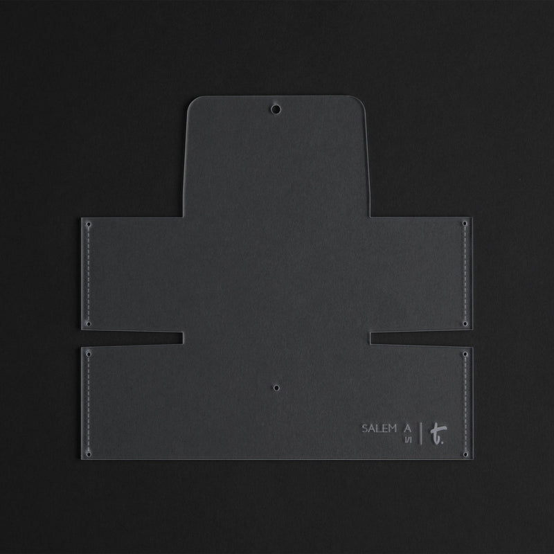 Salem Small Wallet Acrylic Template