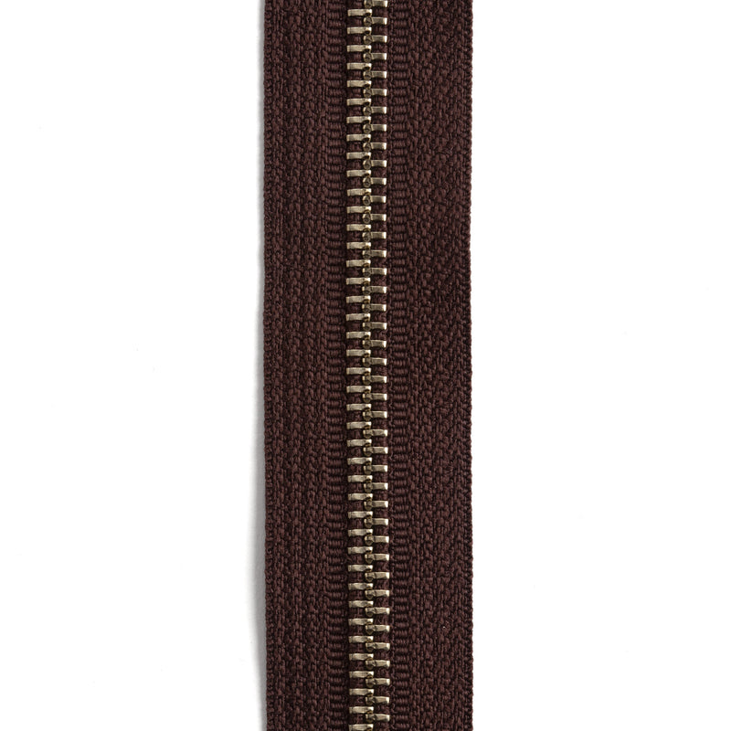 YKK #5 Nickel Plate Zipper Tape 6 ft. (1.8 m)