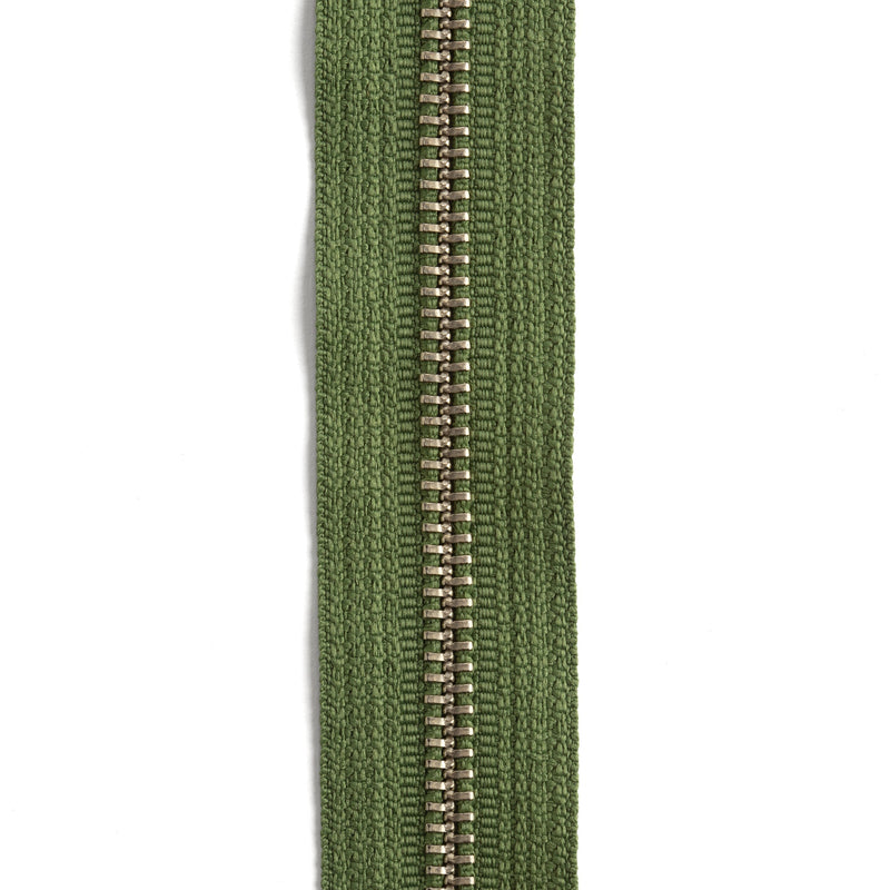 YKK #5 Nickel Plate Zipper Tape 6 ft. (1.8 m)