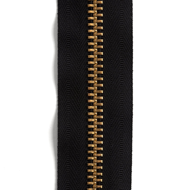 YKK #10 Brass Zipper Tape 6 ft. (1.8 m)